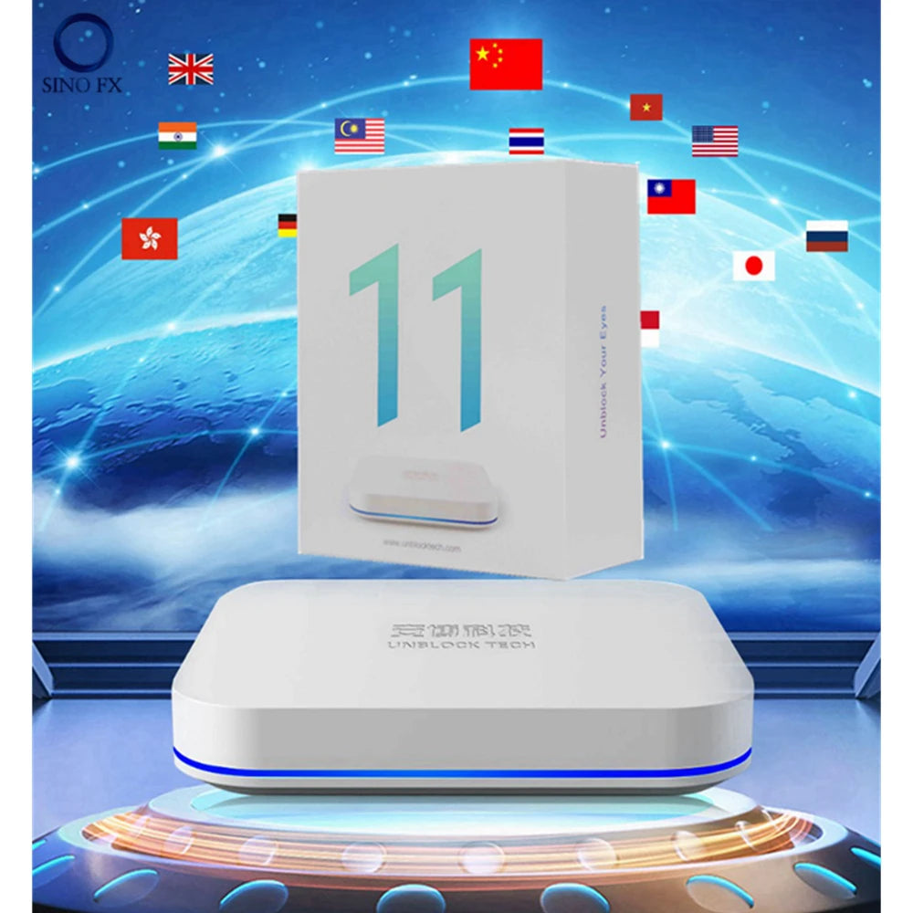 NEW ARRIVAL Unblock Tech UBOX 11 PRO MAX best set top box UBOX12 unblock tv box