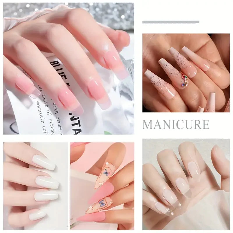 Professional DIY Acrylic Powder Manicure Kit for Beginners Hand Practice Acrylic Nail Paint Tools Acrylic Powder Gift