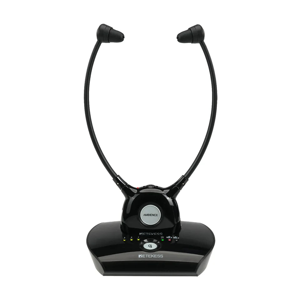 Retekess TA008 TV Hearing Aid Headphone Wireless TV Headset System