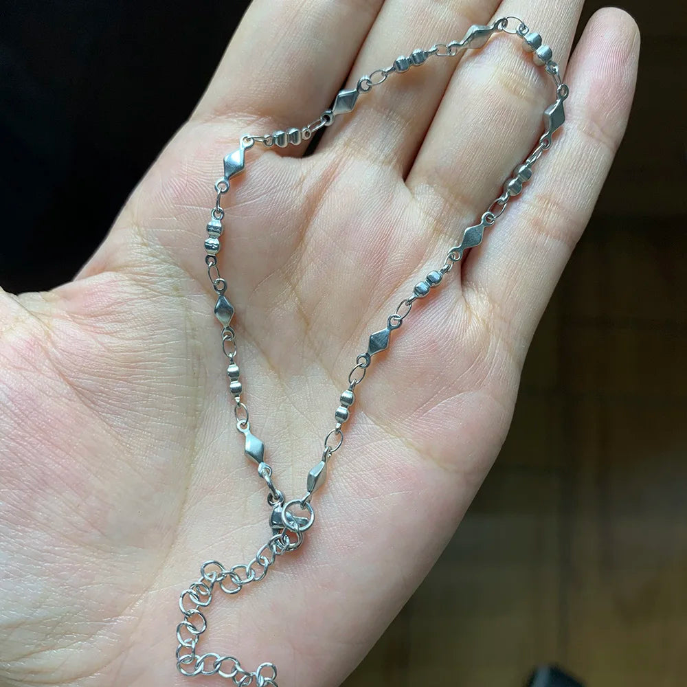 USENSET 11 Styles Charm Bracelet Necklace Women Jewelry Stainless Steel Rope Chains Stars Bangles Never Rub Off Bracelets Gifts
