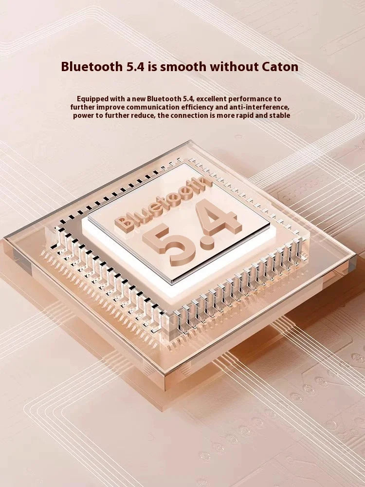 For Bluetooth Headset In-Ear Wireless with True Noise Reduction Long Endurance LED Battery Indicator