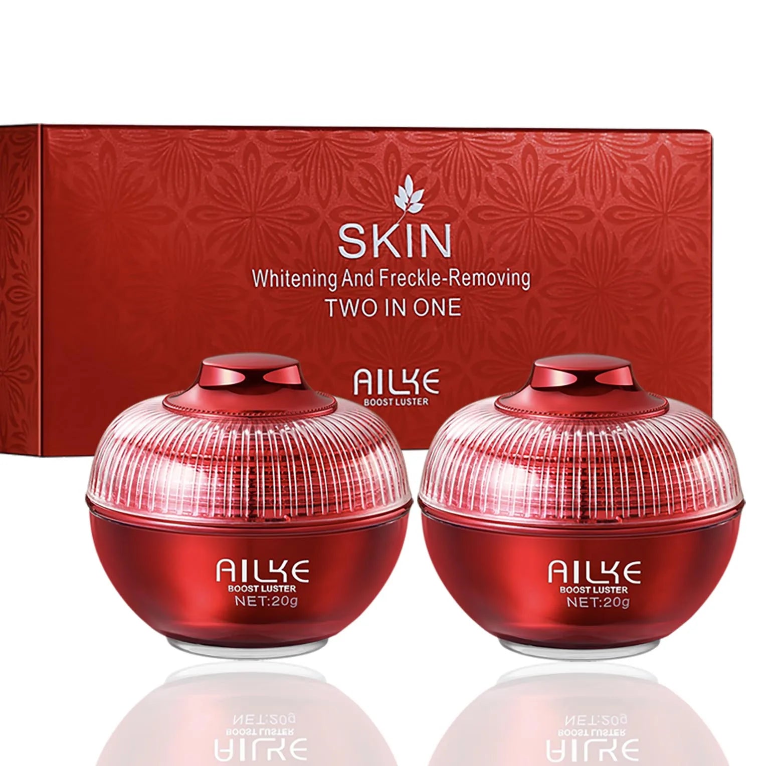 AILKE Brightening Day & Night Face Cream, Anti-Aging, Moisturizing, Lightening, Stains Remove Facial Skin Care Cosmetics