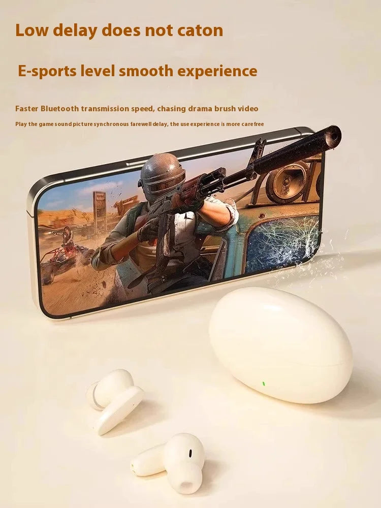 For Bluetooth Headset In-Ear Wireless with True Noise Reduction Long Endurance LED Battery Indicator