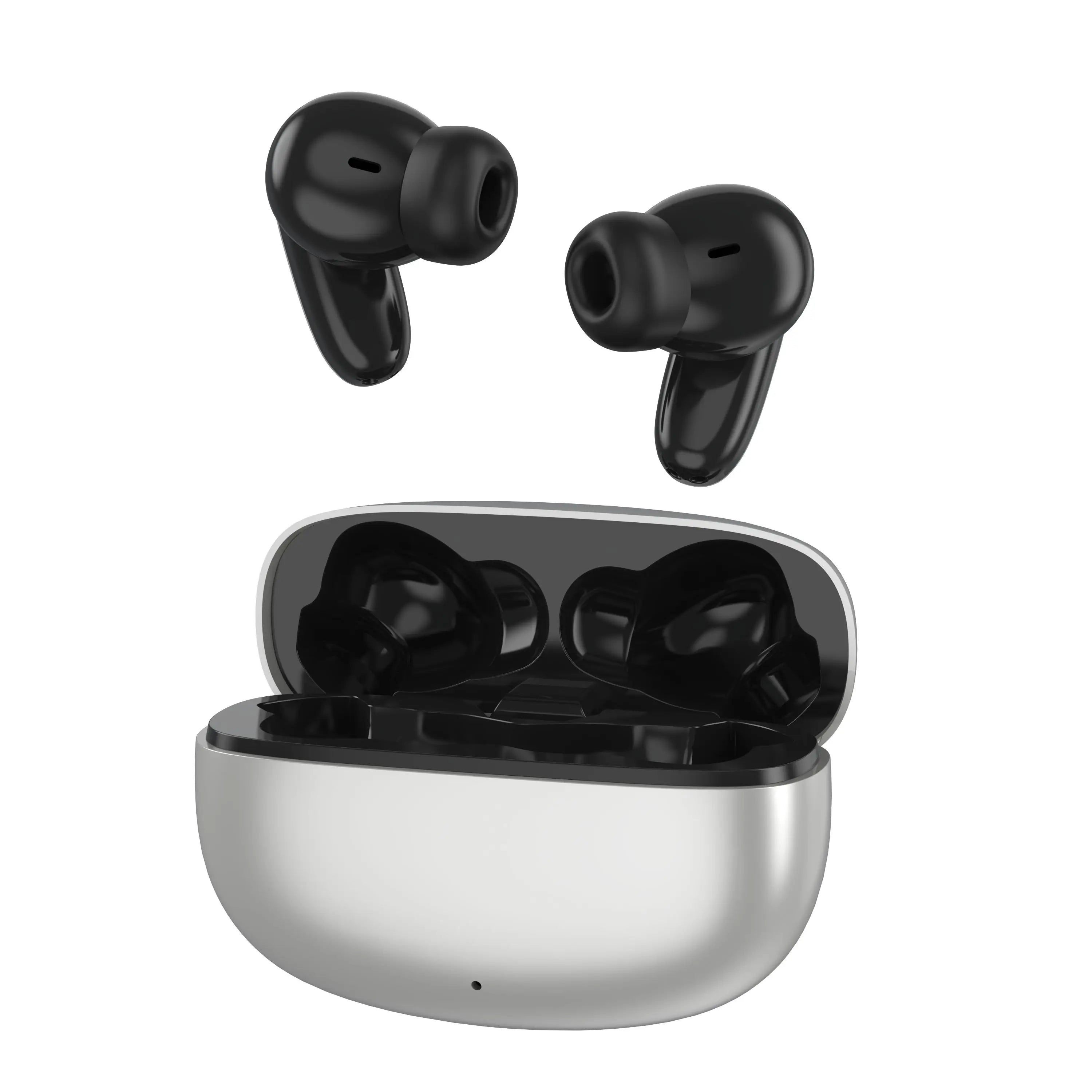 ANC Small Size TWS Earbuds Noise Cancelling Headphones Stereo Sound Music Earpiece Touch Control in Ear Earphone Head-Telephone