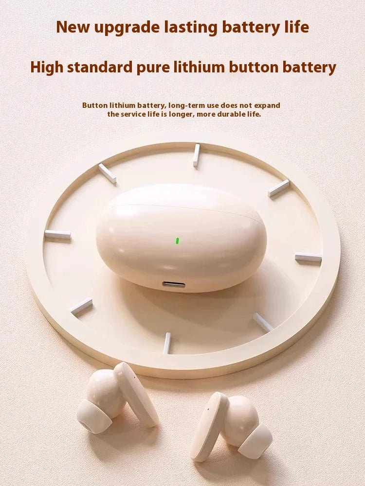 For Bluetooth Headset In-Ear Wireless with True Noise Reduction Long Endurance LED Battery Indicator