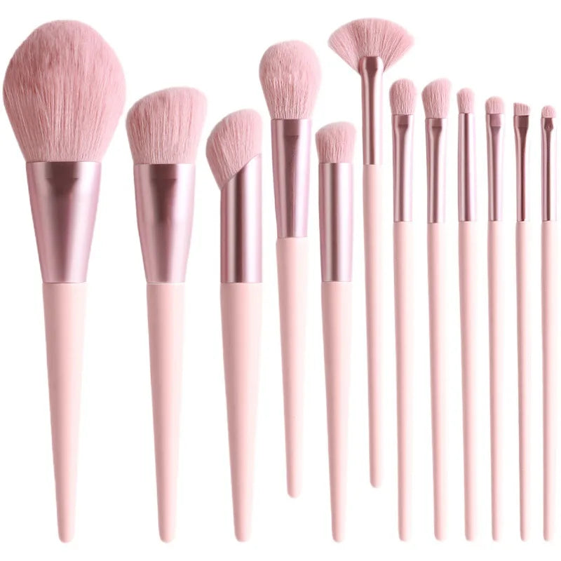 Wholesale 12pcs Cute Pink Vegan Makeup