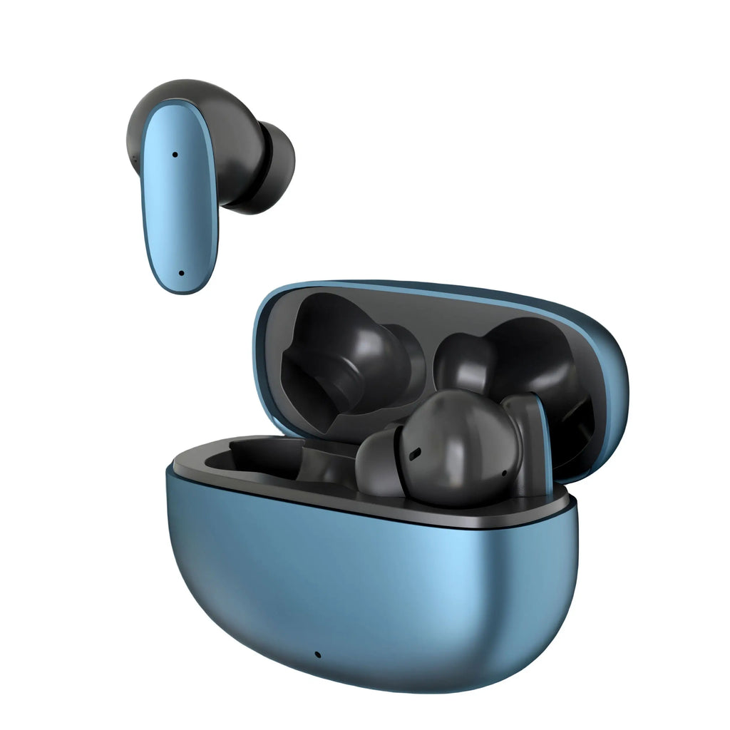 ANC Small Size TWS Earbuds Noise Cancelling Headphones Stereo Sound Music Earpiece Touch Control in Ear Earphone Head-Telephone