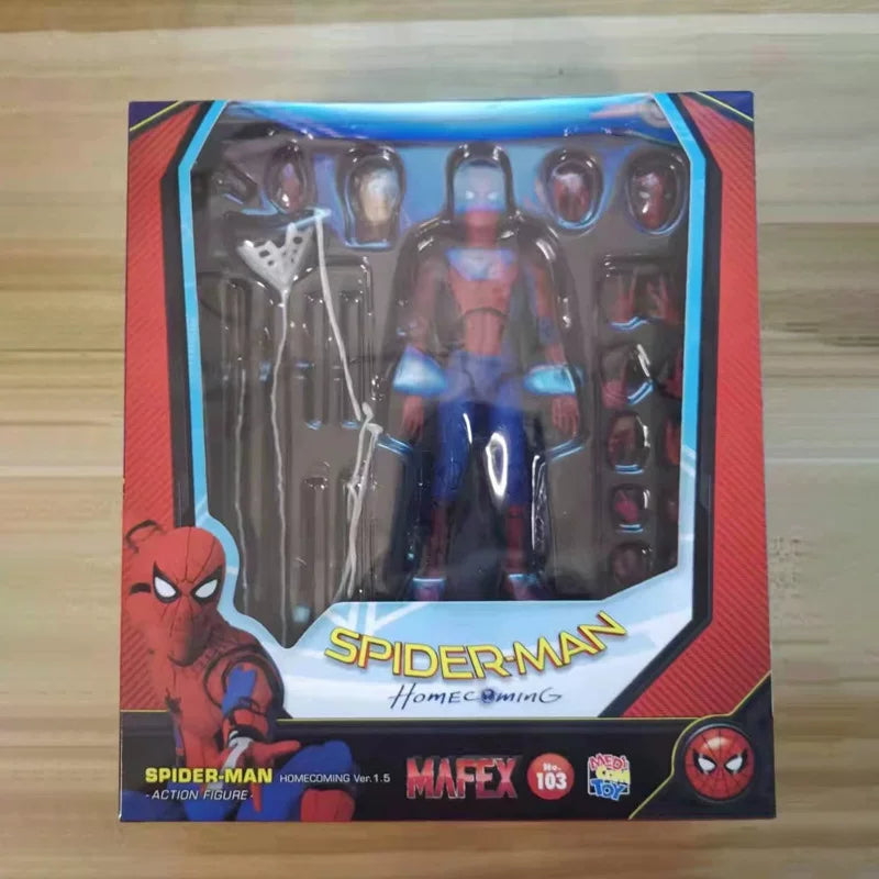 Motherland Edition Miles Universe Spider-Man Parallel Universe 2 Horizontal Universe Movable Model Hand Gift