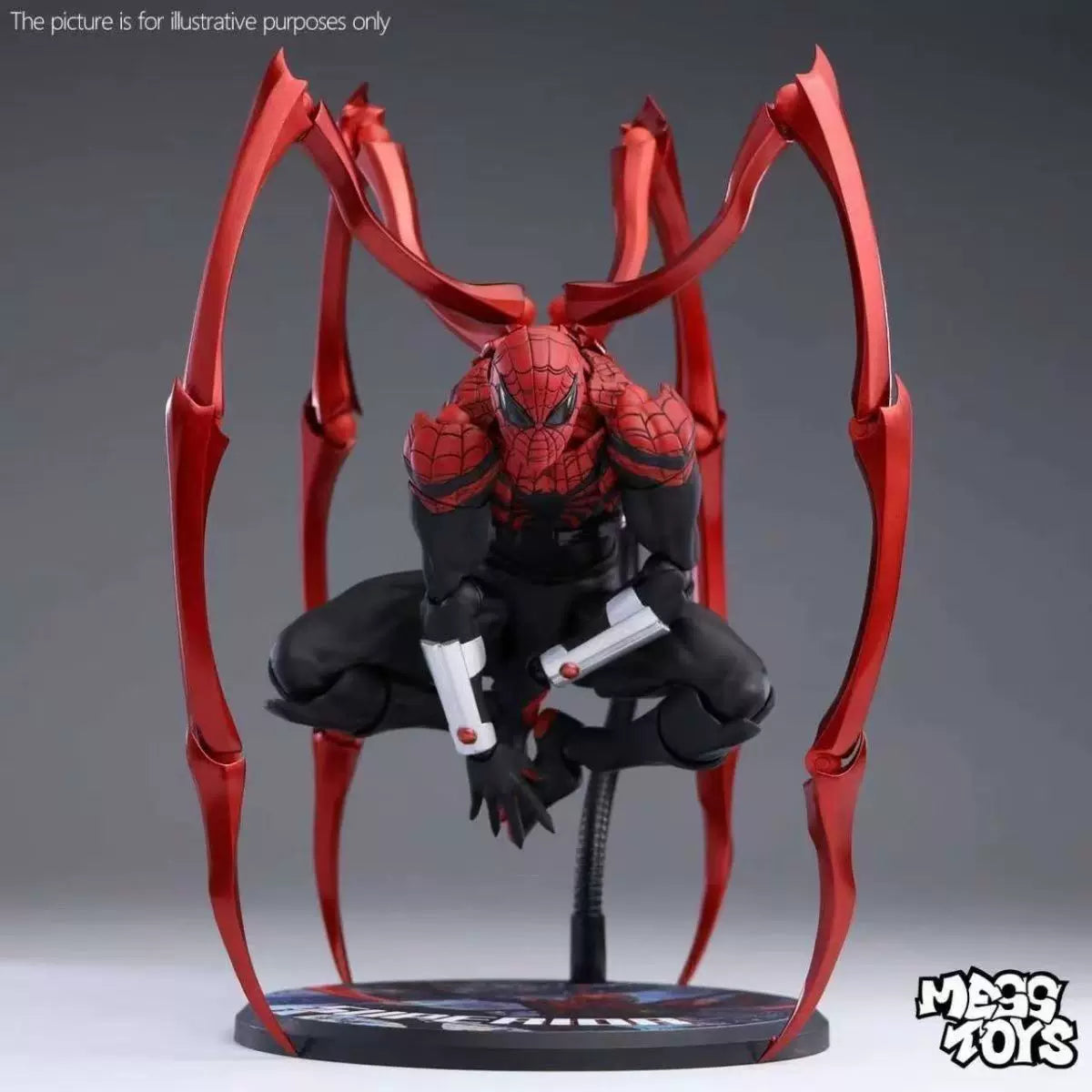 Motherland Edition Miles Universe Spider-Man Parallel Universe 2 Horizontal Universe Movable Model Hand Gift