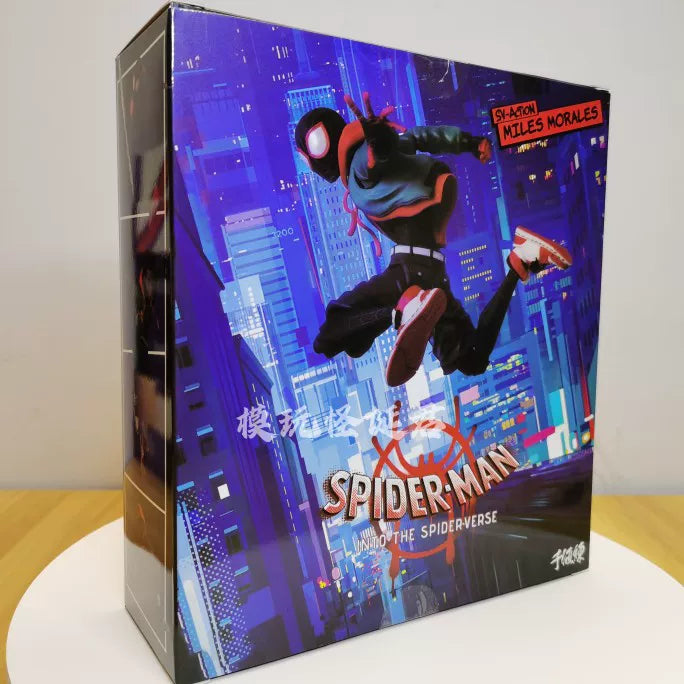Motherland Edition Miles Universe Spider-Man Parallel Universe 2 Horizontal Universe Movable Model Hand Gift
