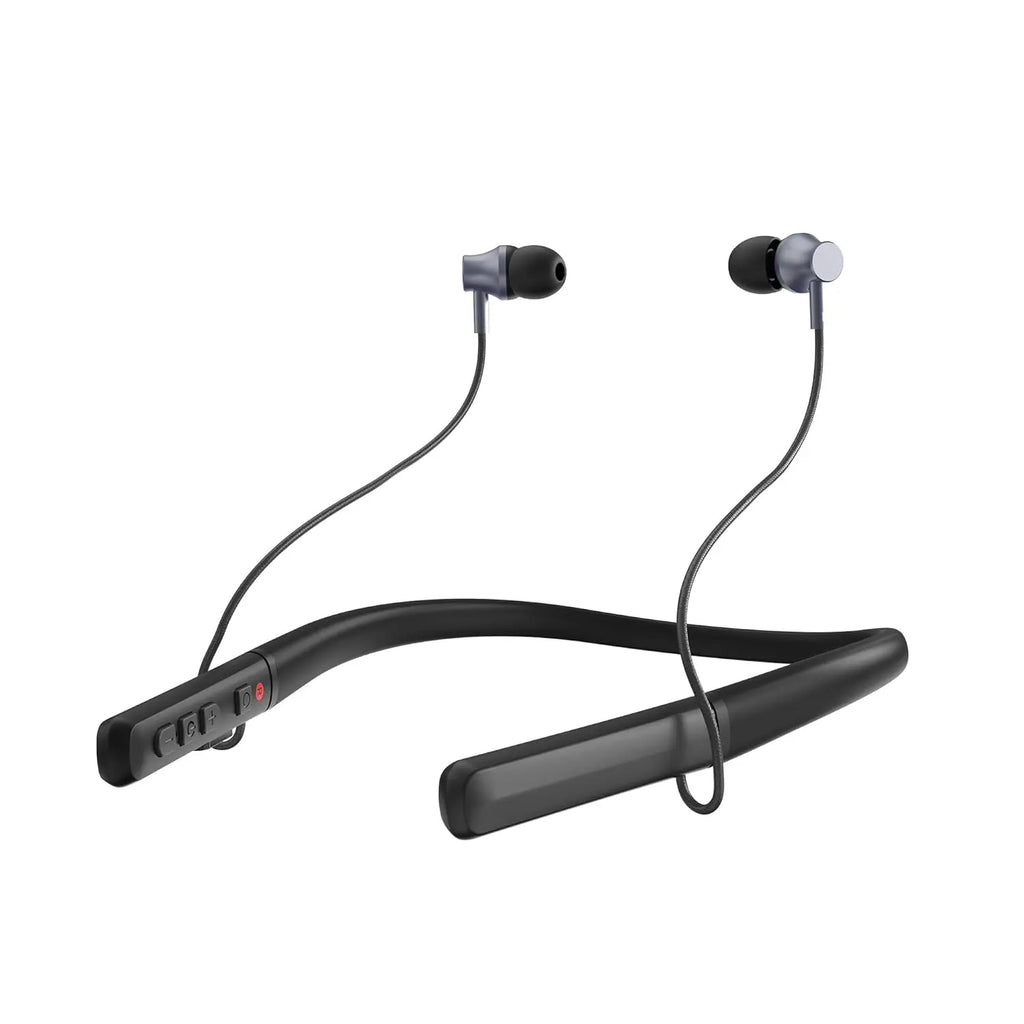 Neck Strap Bluetooth Hearing Aid Headset,Rechargeable Amplifier with Noise Reduction