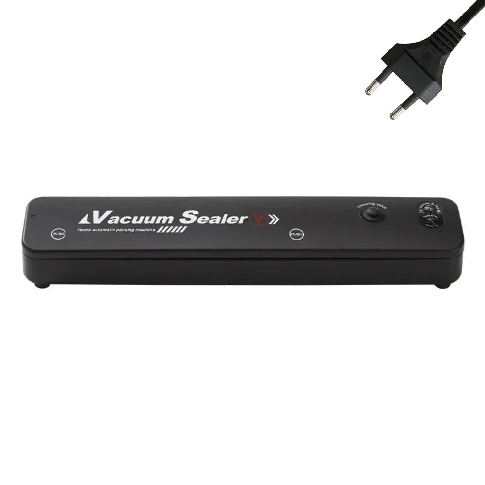 Portable Home Vacuum Sealer Automatic Food Packaging Machine Kitchen Helper - Compact Size Food Preservation Tool