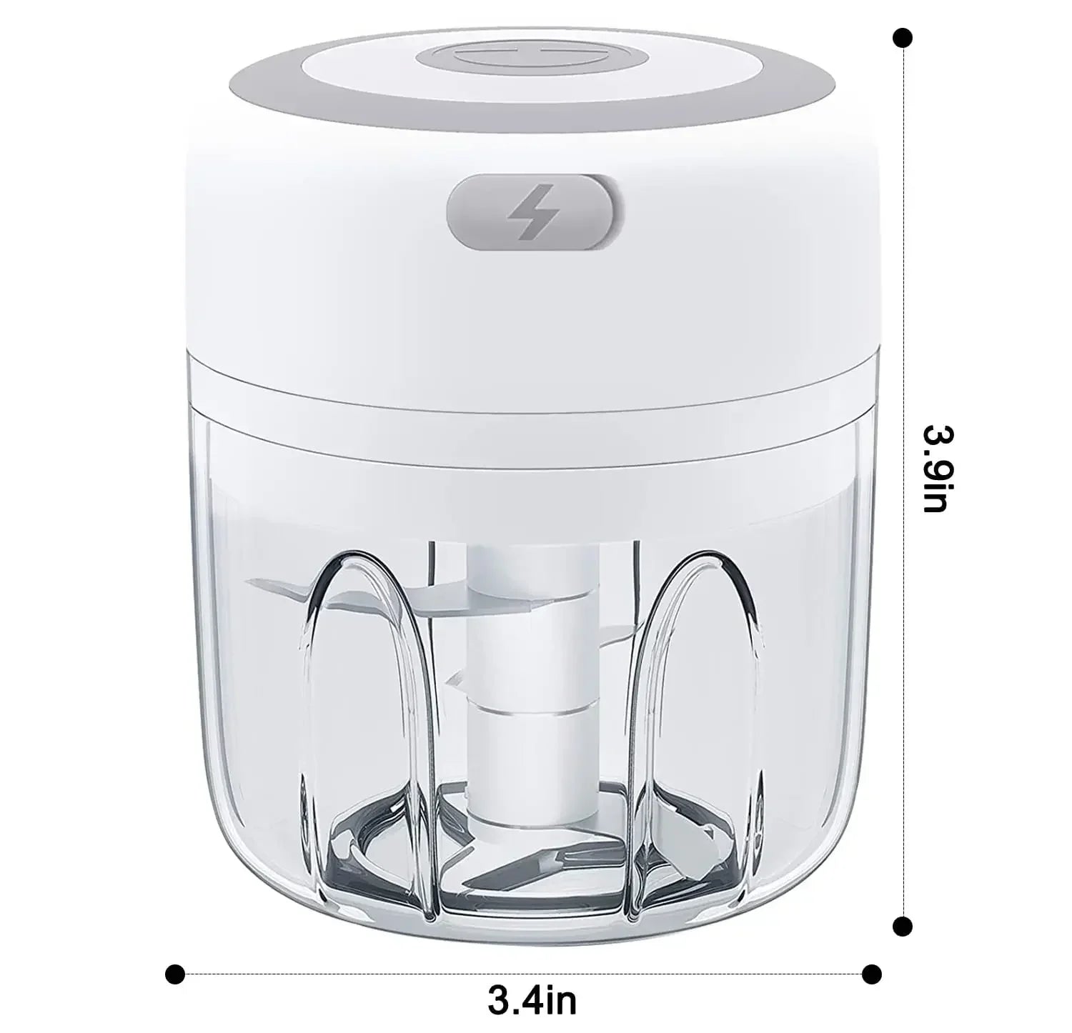 Stainless Steel Garlic Chopper Vegetable Meat Crusher