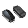 Solar Power Bank Mini Key Ring Portable Charger 1200mAh Outdoor Camping External Battery Emergent Power Cargador Portátil 보조배터리