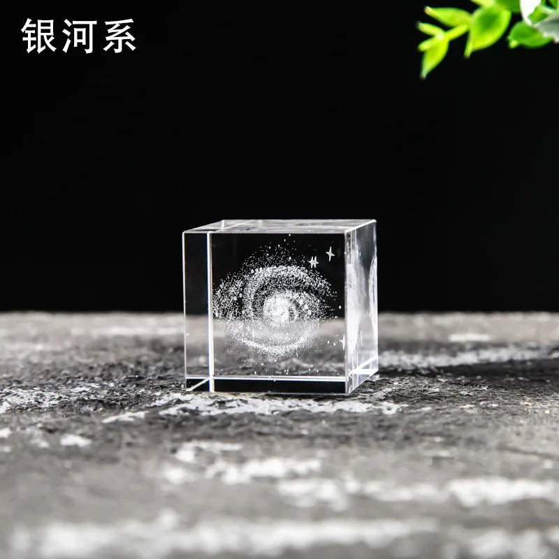 Creative 4cm Rain Clouds Raindrop Cloud Square Crystal Ornaments Heart Shape Home Office Decor Birthday Valentine's Day Gifts
