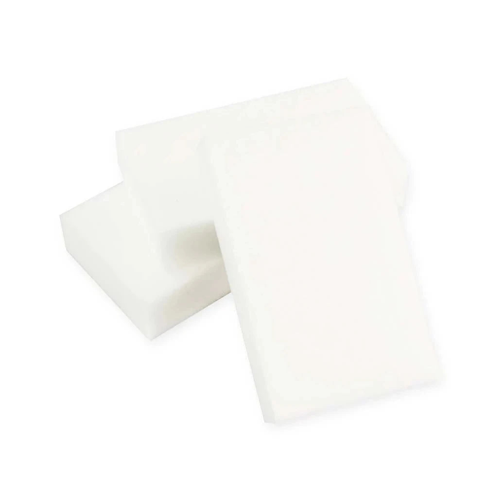 100Pcs Melamine Sponge Cleaner, Magic Eraser for Kitchen, Bathroom, Car, Office Cleaning Tools