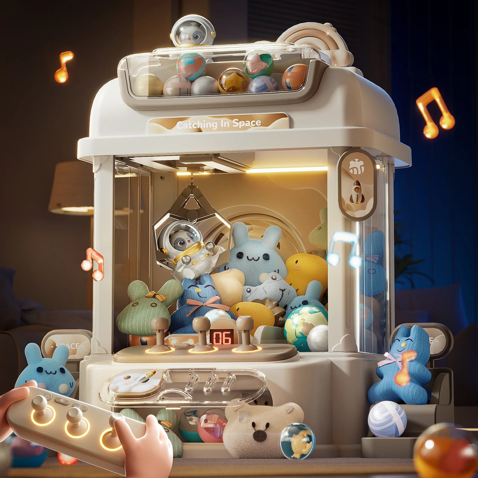 Children's toy claw machine clip doll game machine puppet doll