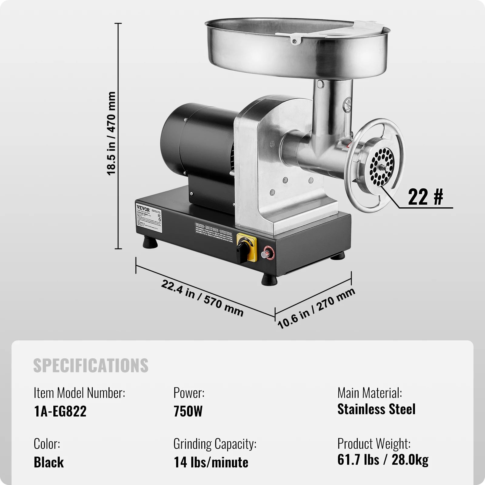 Succebuy Meat Grinder Grinding Plate Stainless