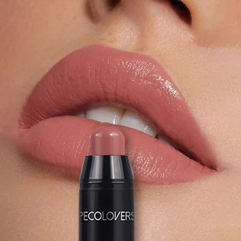 Matte Lipstick Pencil Waterproof Long Lasting Cosmetic Makeup