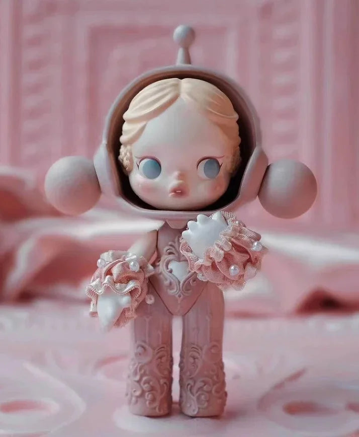 Popmart Skullpanda Bjd Nana Figures Baby Series Flower Blooming Figure Pink Green SP Art Toy Limited Dolls Surprise Gift