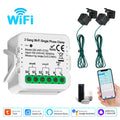 Tuya Wifi Smart Energy Meter 80A Current Sensor Solar PV System Power Production Consumption Bidirectional Monitor APP Control