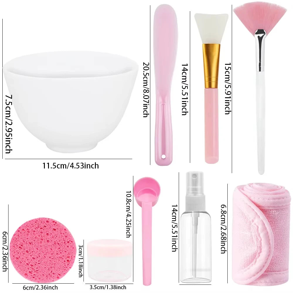 Facial Mask Brushes Compressed Facial Sponges Spray Beauty Tools