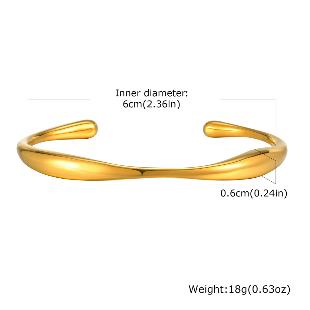 Vnox Clear Heart Zircon Snake Chain Bracelets Bangles For Women, Gold Color Stainless Steel Chain, Boho Elegant Jewelry Gifts
