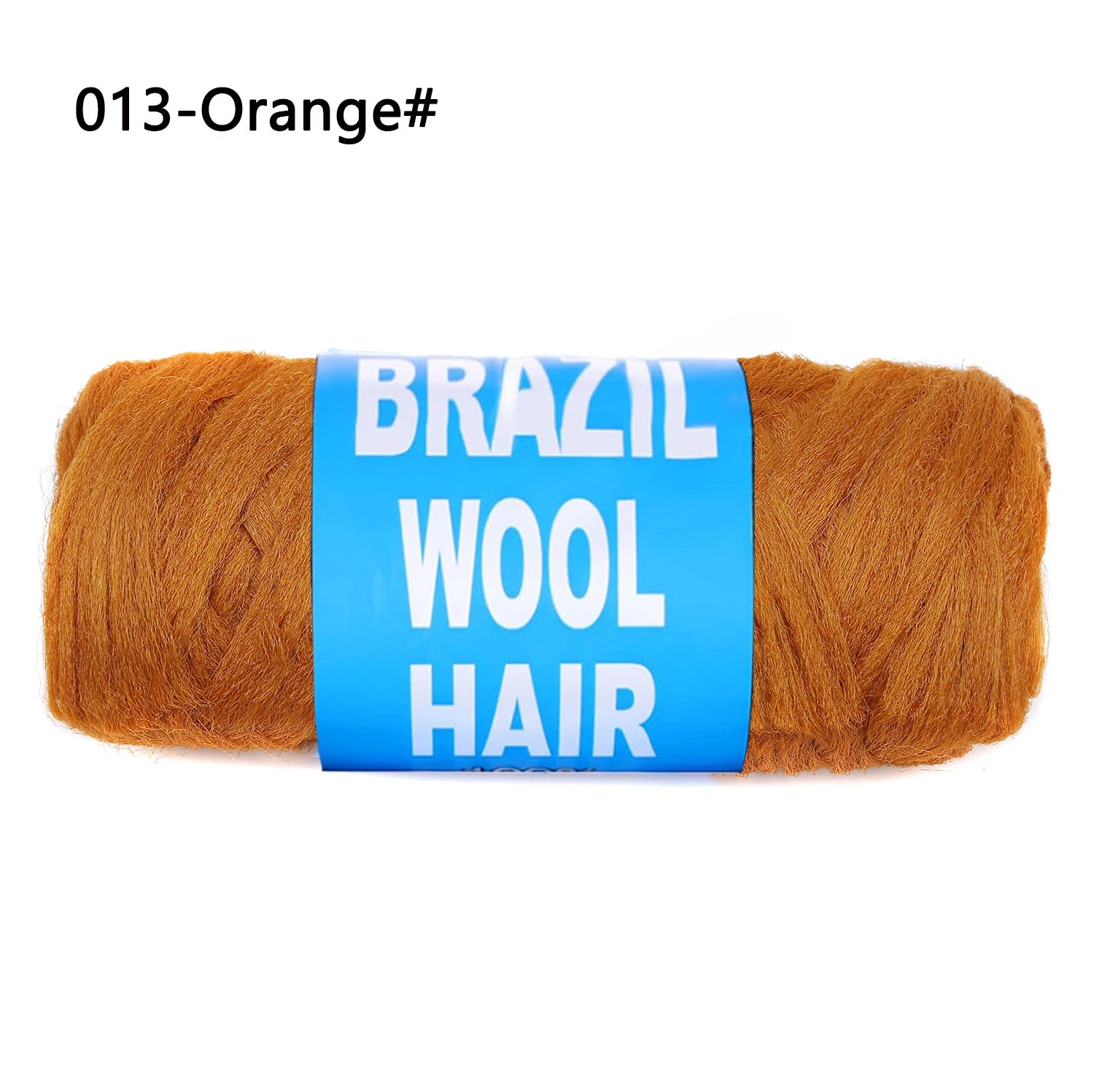 Multicolored Brazil Wool Hair, Acrylic Extension Yaki Synthetic Hair Senegalese Twist Faux Locs Wraps Jumbo CrochetBraiding Hair