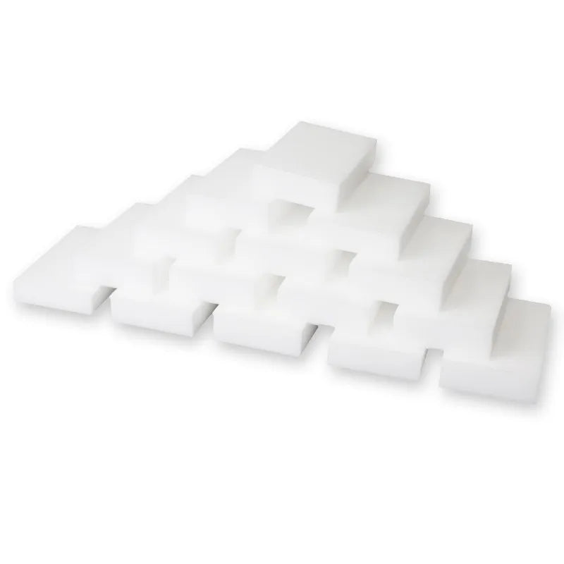 100Pcs Melamine Sponge Cleaner, Magic Eraser for Kitchen, Bathroom, Car, Office Cleaning Tools