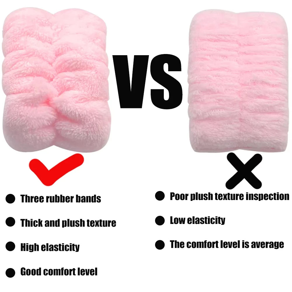 Makeup Headband Set Face Washing Skin Care Hair Bands Tool Accessories