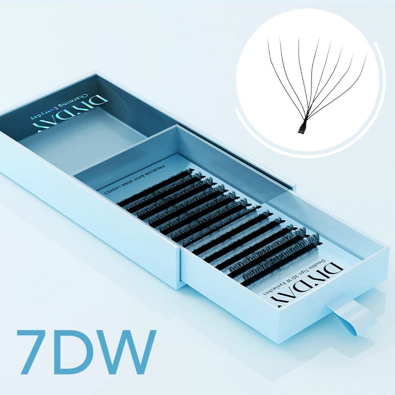 DIYDAY W Shape Eyelashes Extensions W Shaped Bloom