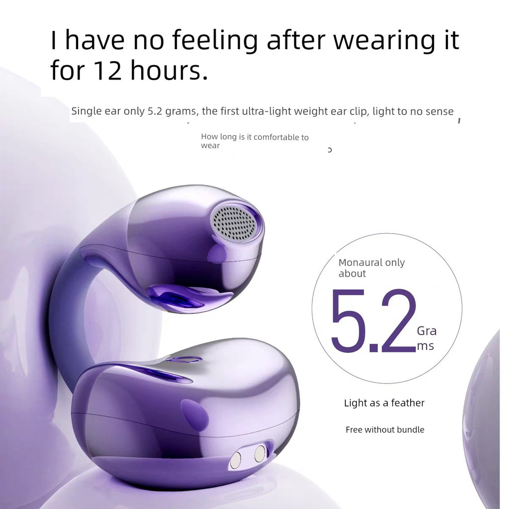 The Original One Does Not Hurt to Wear Real Wireless Bluetooth Headset for a Long Time
