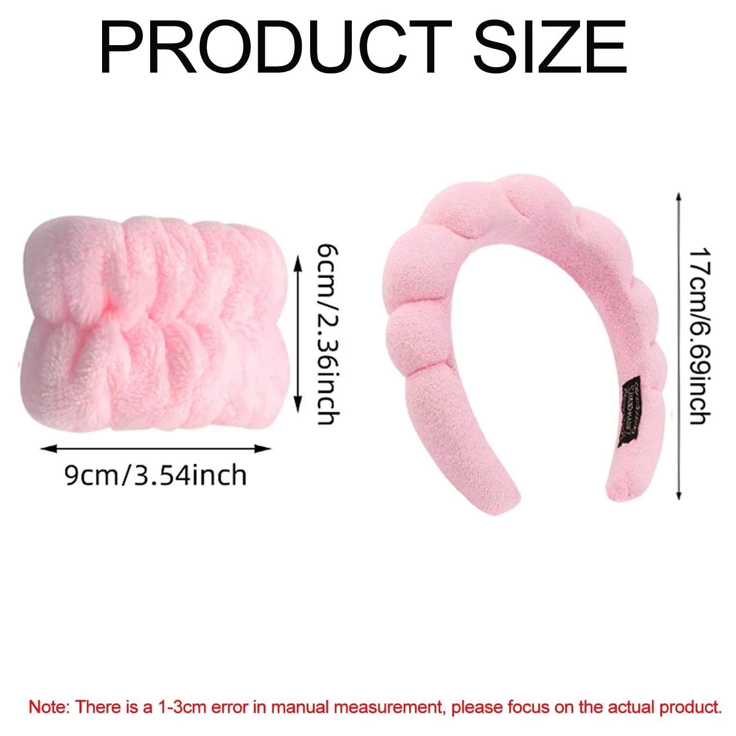 Makeup Headband Set Face Washing Skin Care Hair Bands Tool Accessories