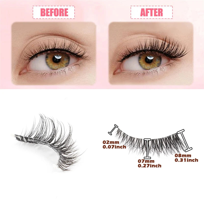 Lashes Natural Short Mink Eyelashes