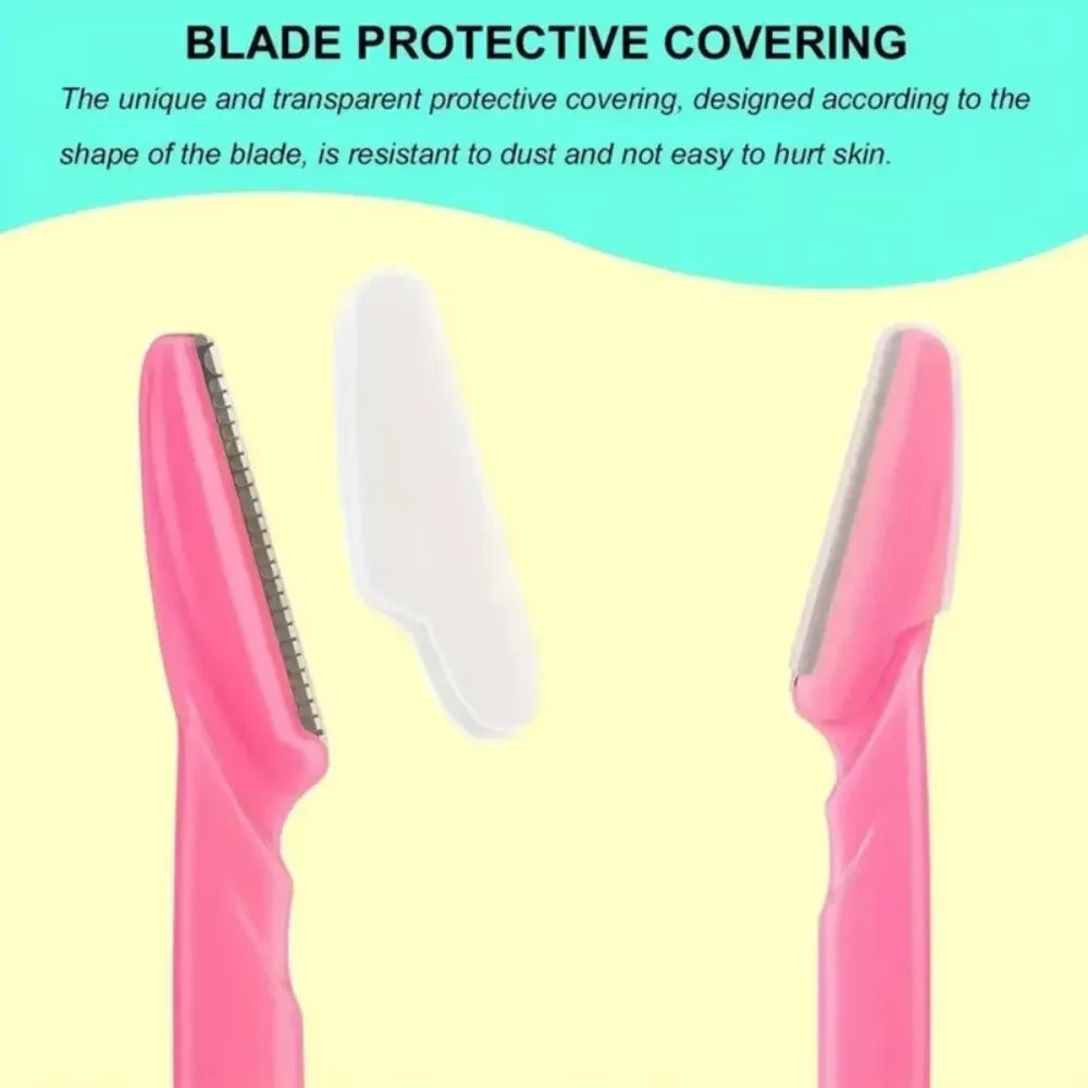 30 Pcs Eyebrow Razor, Multipurpose Exfoliating Dermaplaning Tools