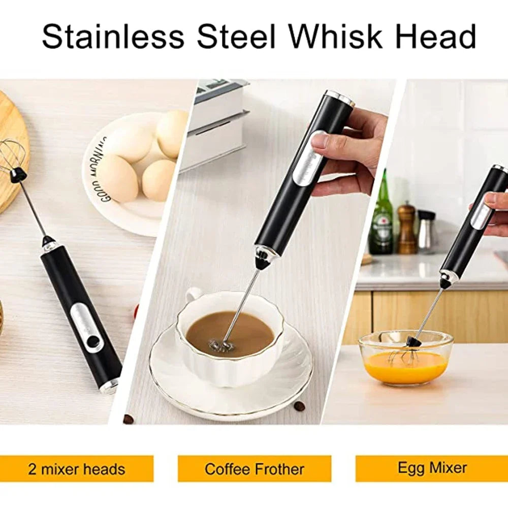 TINSOL  Electric Milk Frother Mini Handheld