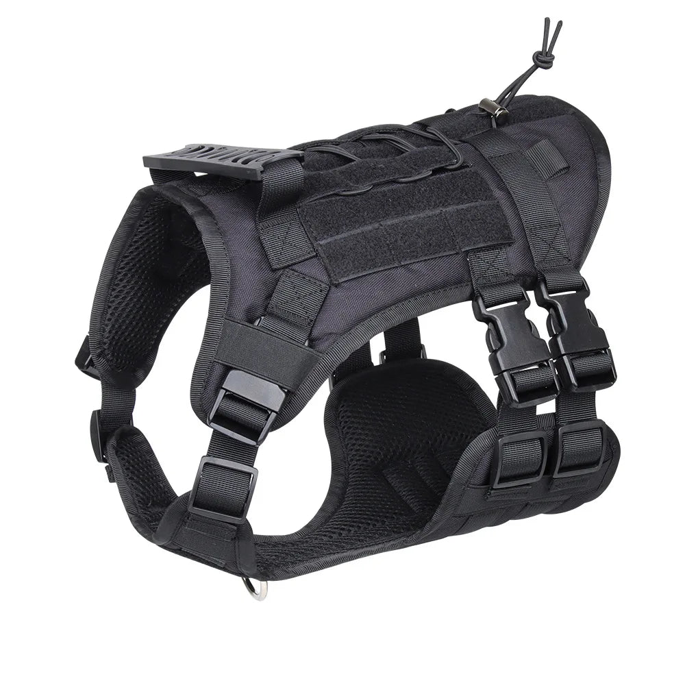 Military Large Dog Harness Pet German Shepherd