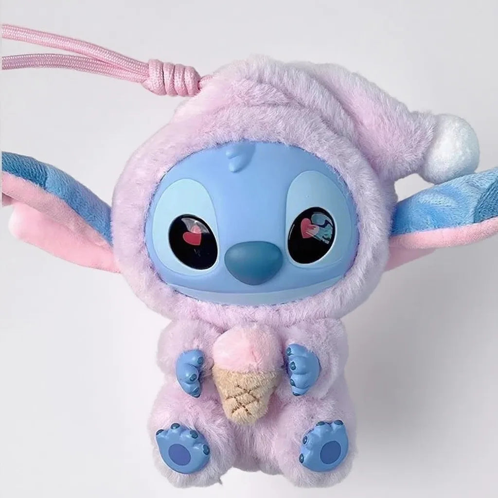 2025 Disney Nuevo Stitch Plush Doll Blind Box Eat Before Sleep Series Vinyl Hanging Bag Cute Mystery Toy Christmas Holiday Gift