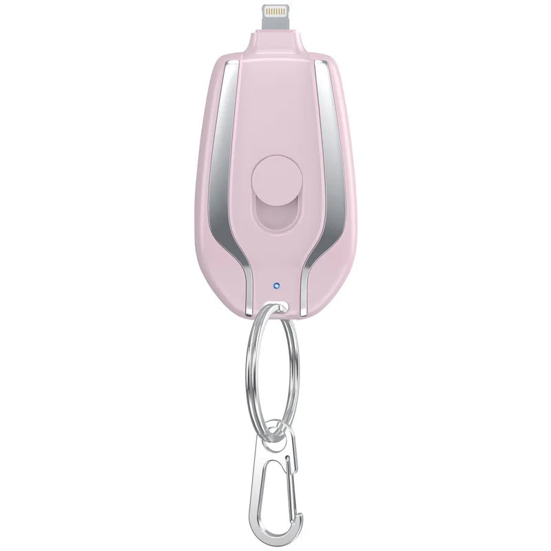 Mini Power Bank 20000 mAh Multi-function Keychain Smartphone Portable Power Bank for iPhone 12 13 14 15 Xiaomi Emergency Charger