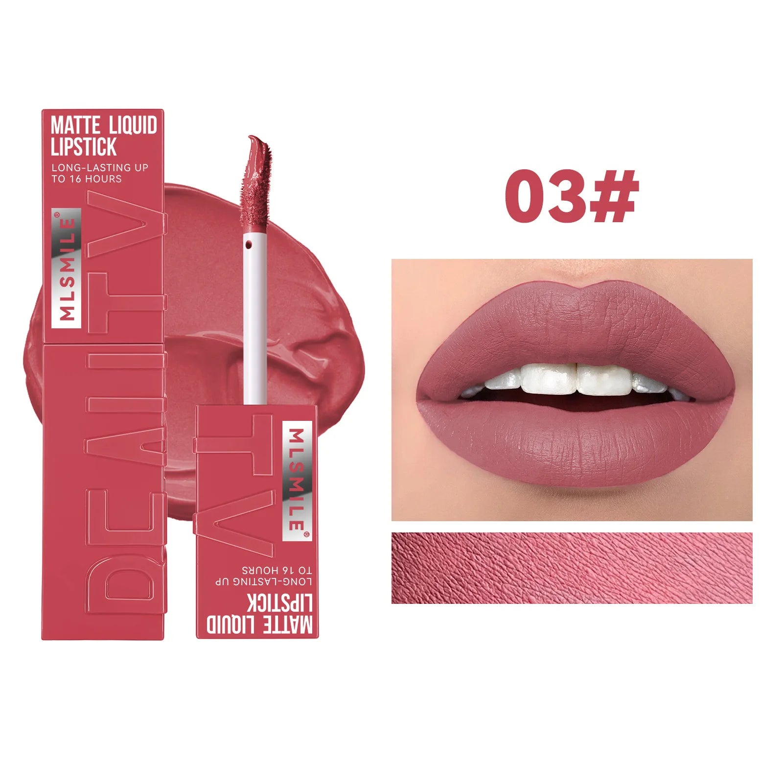 Nude Red Pink Velvet Liquid Lipsticks Makeup Cosmetic