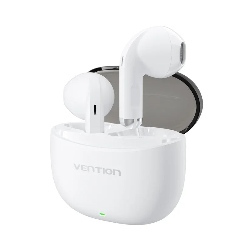 Vention Wireless Earphones Bluetooth 5.3 Al-based ENC Small & Light Smart Touch Controls TWS Wireless Bluetooth Earbuds Elf E07
