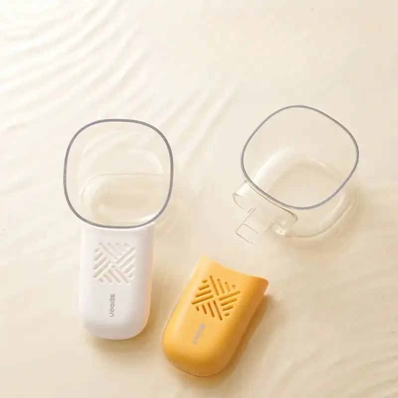 Pet Food Cup for Dog Cat Feeding Bowl Kitchen Scale Spoon Measuring Scoop Cup Portable with Scale Feeding Transparent Supplies