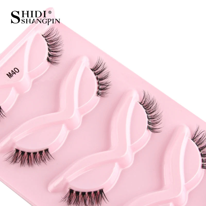 3/5 Pairs  Lashes Natural Short Fluffy Eyelashes