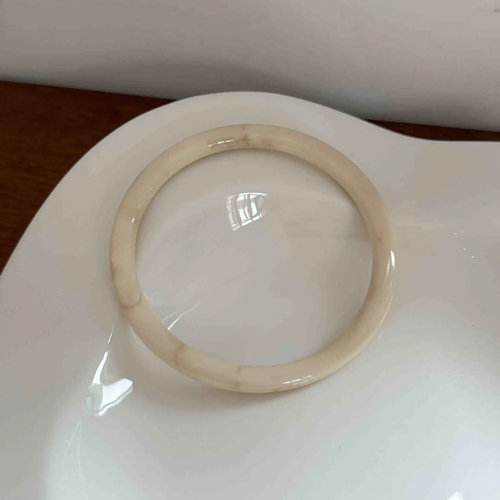 Retro Brown Resin Bangles Acrylic Marble Bracelet For Women Fashion Party Jewelry Gifts
