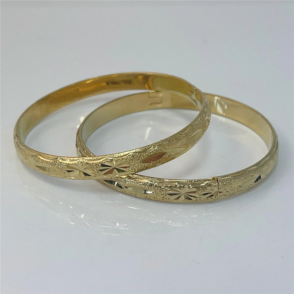 2 Pcs Cuban Chain Bracelets for Women Charm Bracelets Bangles  Jewelry