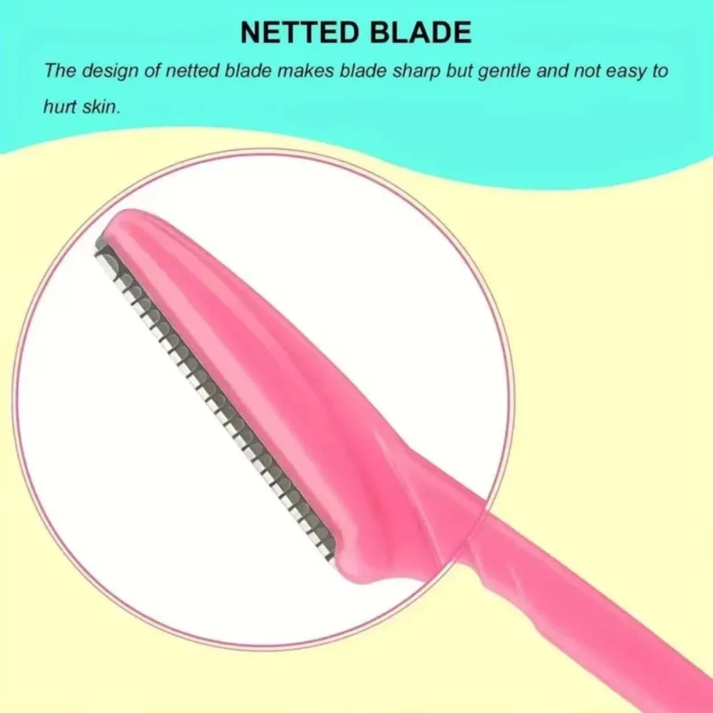 30 Pcs Eyebrow Razor, Multipurpose Exfoliating Dermaplaning Tools