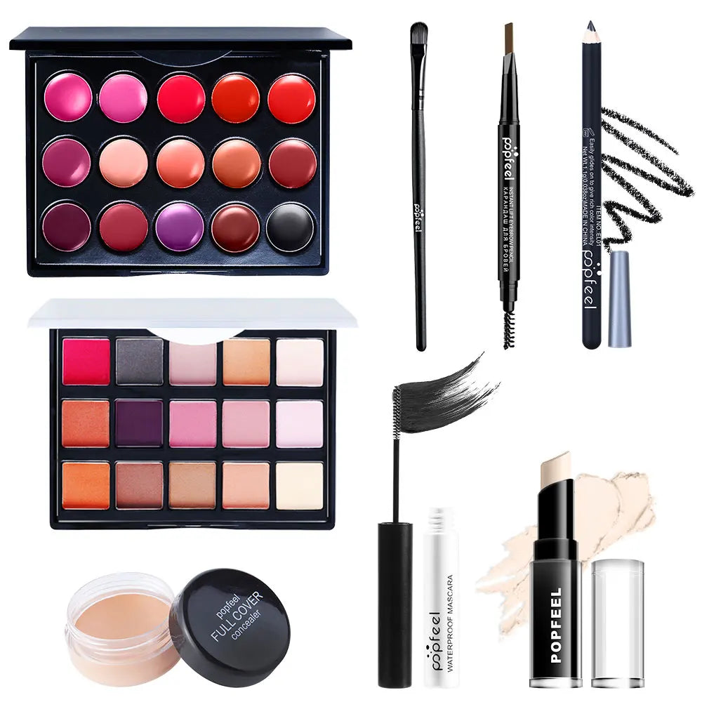 POPFEEL Makeup Kit, Full Makeup Set For Girls Women, Valentine Gift For Girls