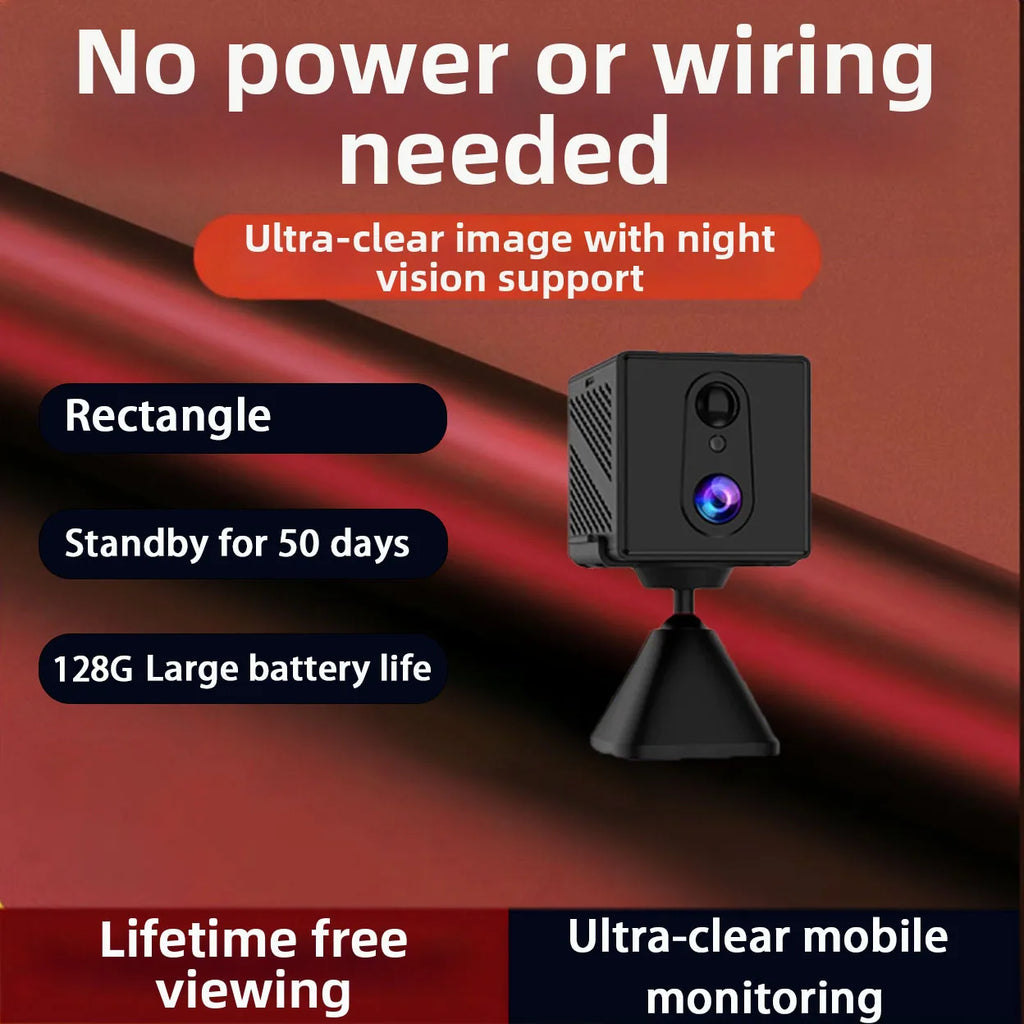 Mini Video Recording Portable Camera, Built-In Battery