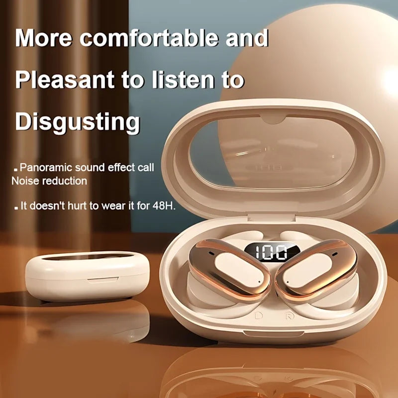 OWS Wireless Headphone Bluetooth Headset Smart Adjustable Touch Sports Waterproof Earbuds Stereo Music Earphone For Xiaomi Phone