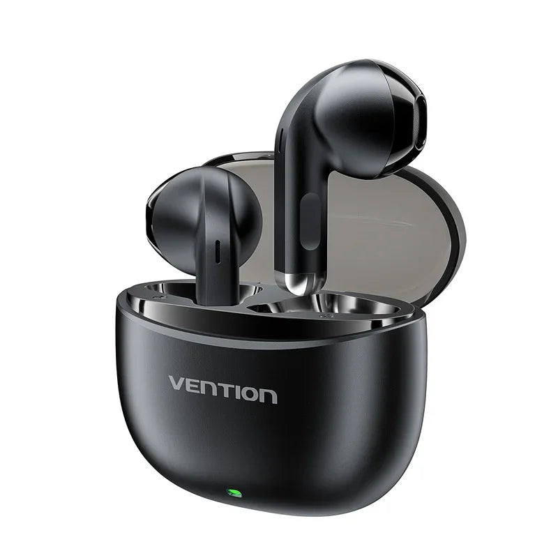Vention Wireless Earphones Bluetooth 5.3 Al-based ENC Small & Light Smart Touch Controls TWS Wireless Bluetooth Earbuds Elf E07